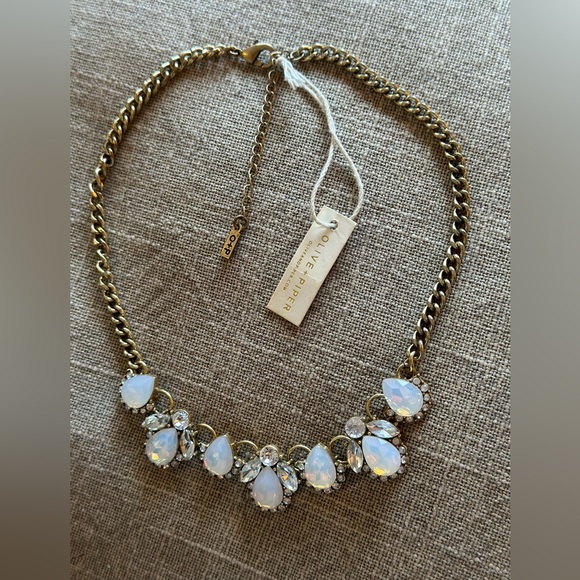 Olive + Piper Statement Necklace with Iridescent jewels - Picture 5 of 6